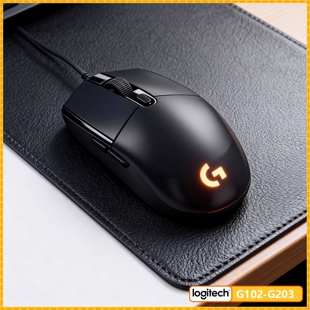 Logitech Mouse G203 - 로지텍 G203 유선 RGB 게이밍 마우스