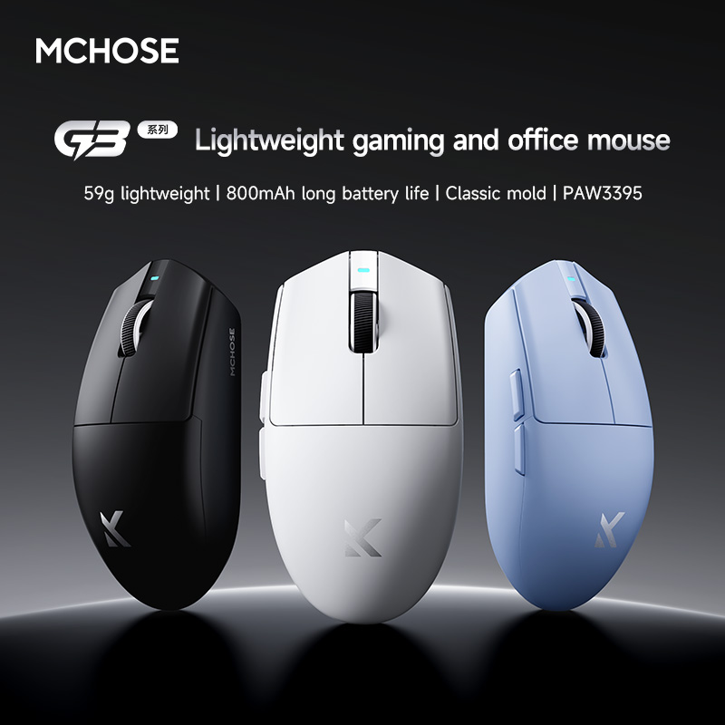 Esports Gaming Mouse Wireless - MCHOSE G3 V2 무선 게이밍 마우스,