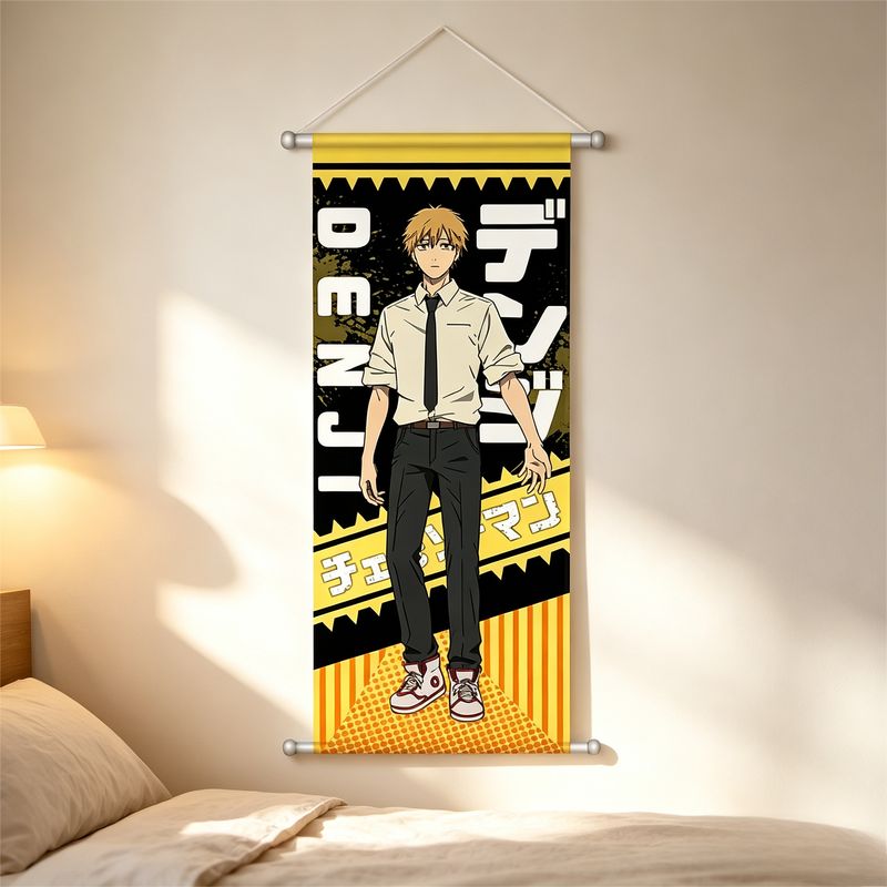 VIKAMA Chainsaw Man 월 스크롤 포스터, - Esports Gaming Poster 리뷰 및 가격