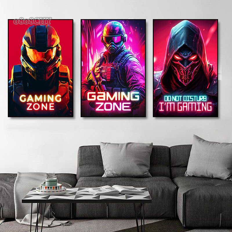 드래곤 암살자 공간 갑옷 게임 영역 캔버스 포스터 인쇄 - Esports Gaming Poster 리뷰 및 가격