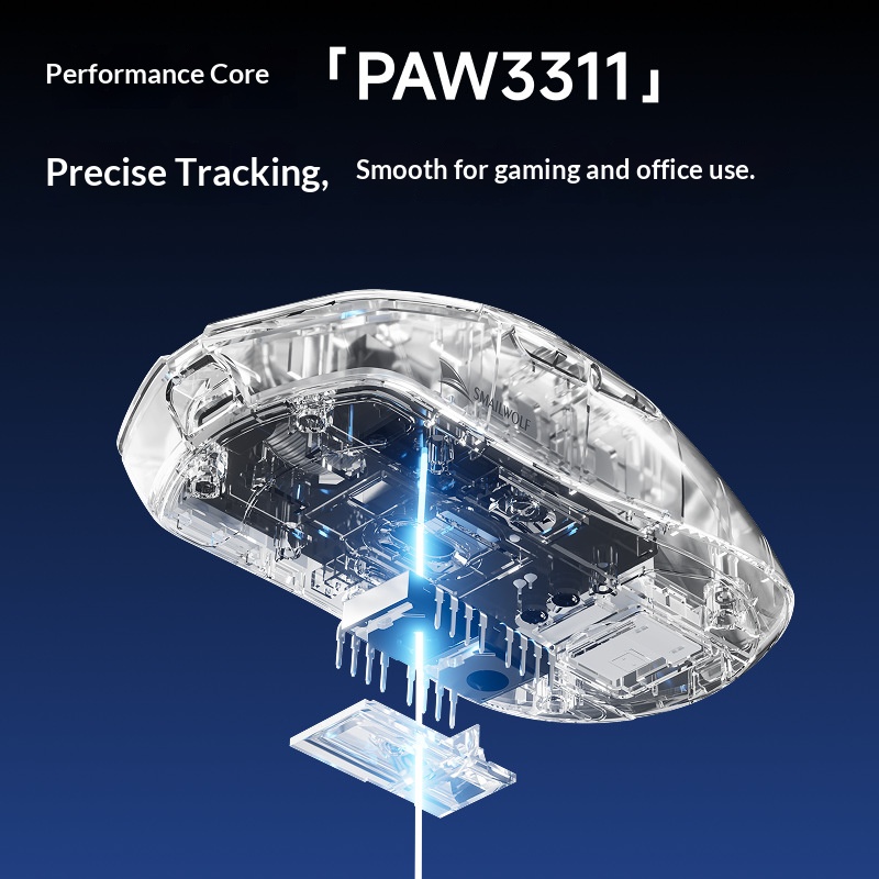 스메일울프 M3 PRO 무선 블루투스 3모드 마우스 E - Esports Gaming Mouse Wireless 리뷰 및 가격