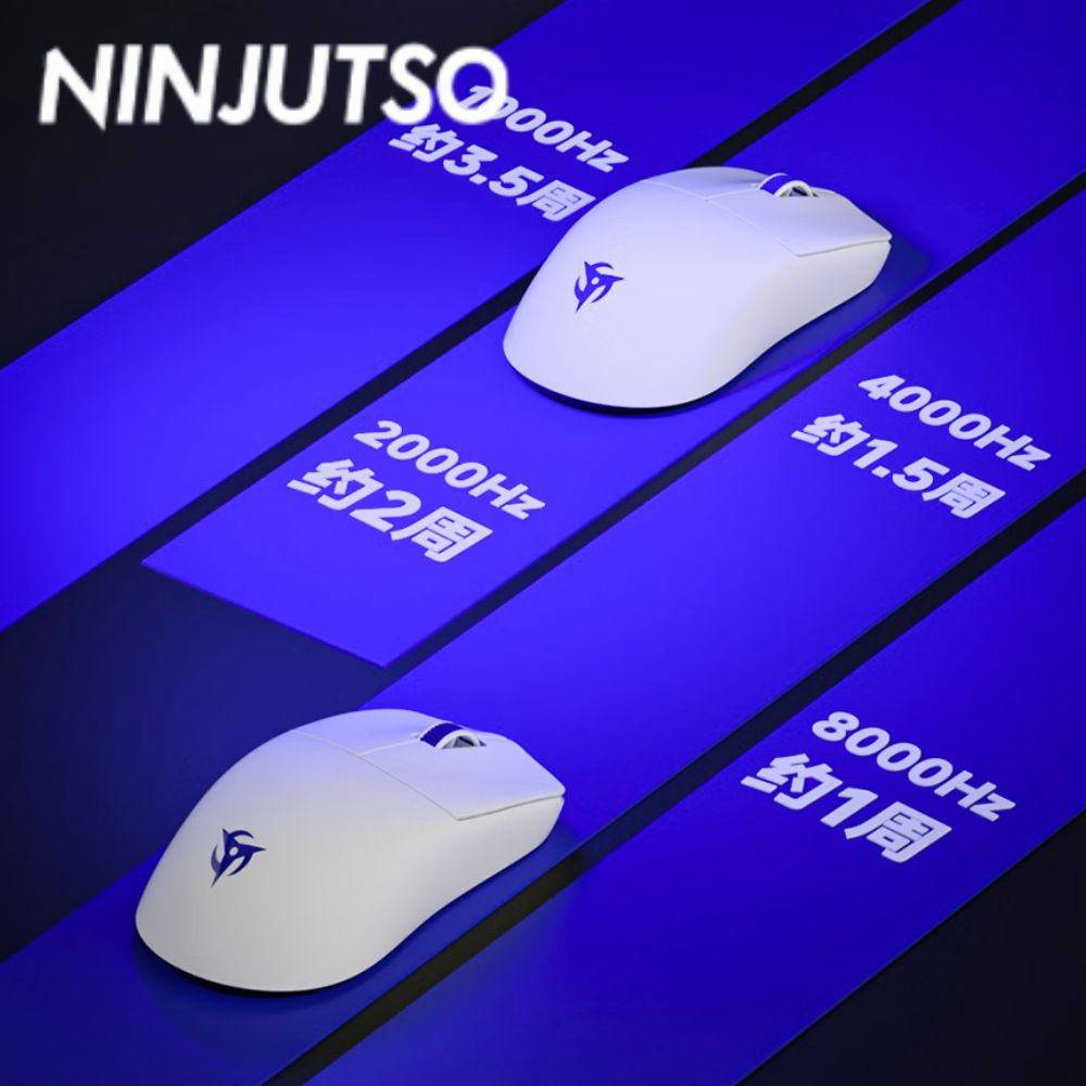 Ninjutso Sora V3 무선 마우스 8k AIM - Esports Gaming Mouse Wireless 리뷰 및 가격