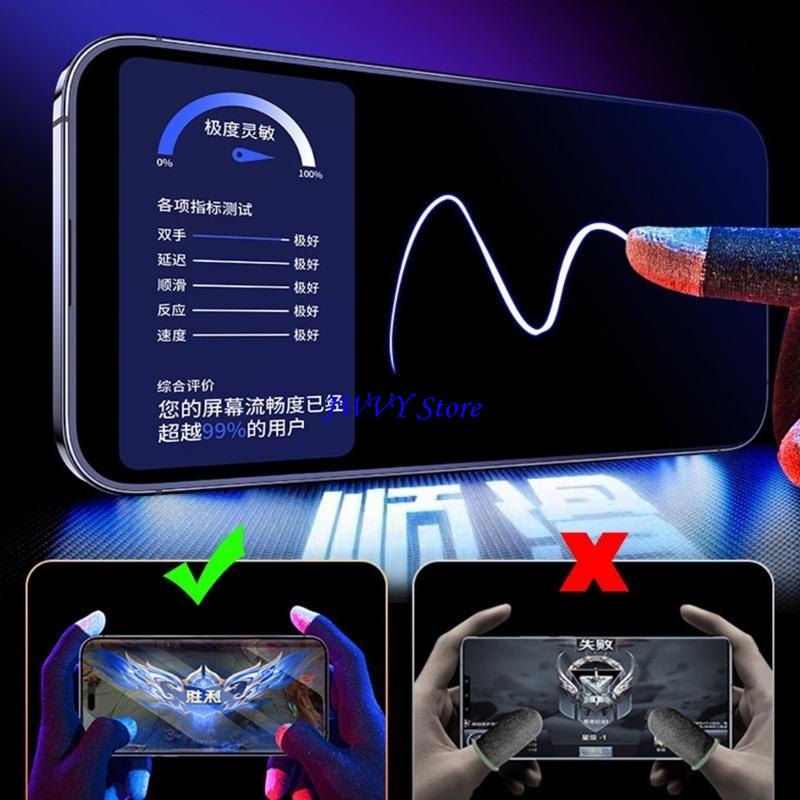 573A 통기성 게임 컨트롤러 긁힘 방지 터치 게이밍  - Esports Gaming Finger Sleeve 리뷰 및 가격
